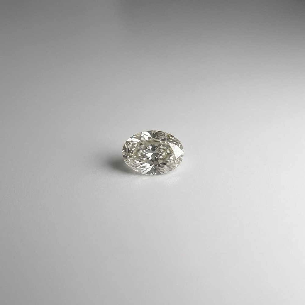 0.38 Carat Oval Lab Grown Diamond - Live Show Listing